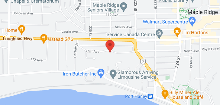 map of 22090 CLIFF AVENUE